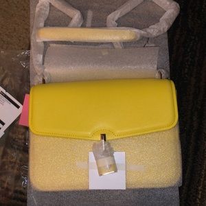 Locket, large flap, shoulder bag